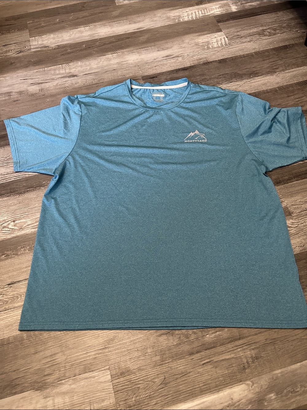 Northwest Men's Blue Teal Performance Short Sleeve Tee